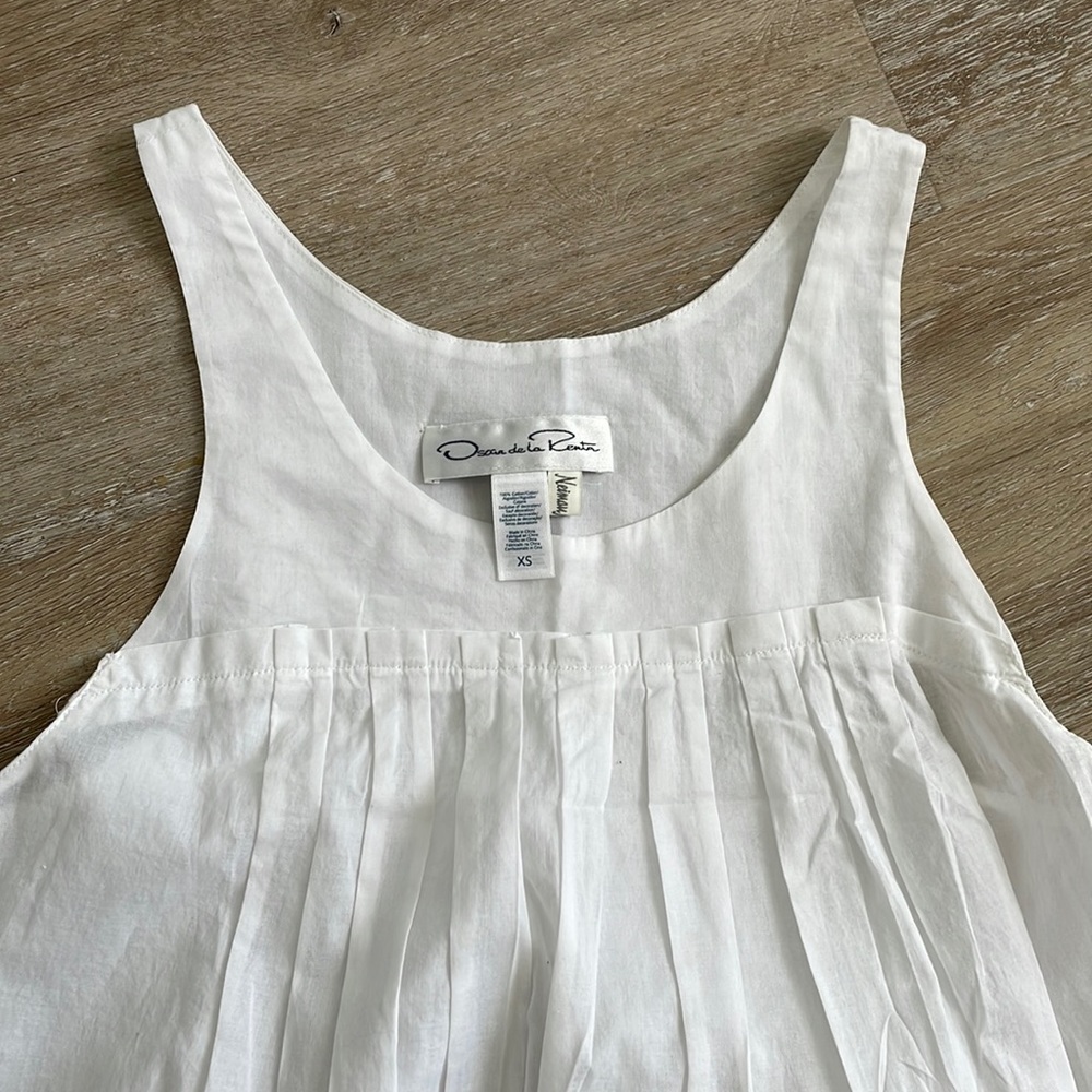Oscar De La Renta 100% Cotton Night Gown